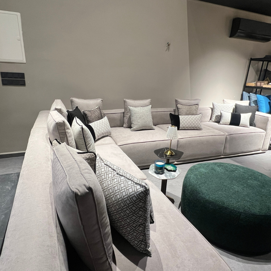 Salon Monobloc Gris Taupe